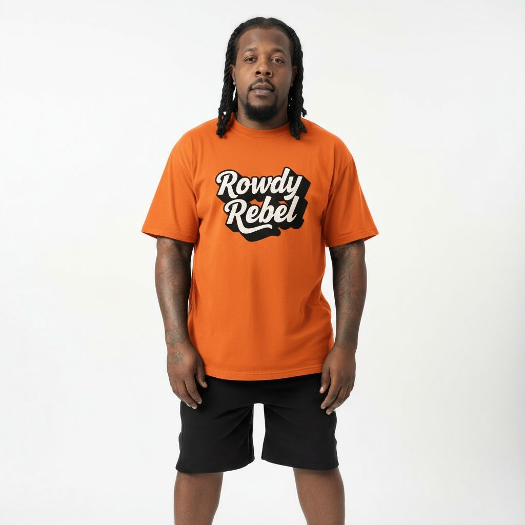 Cursive Rabel Rowdy T-Shirt